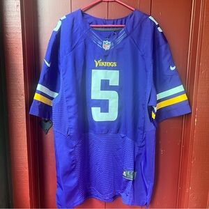 Nike On Field Men’s Minnesota Vikings Teddy Bridgewater #5 Jersey Size 56 🔥 🏈